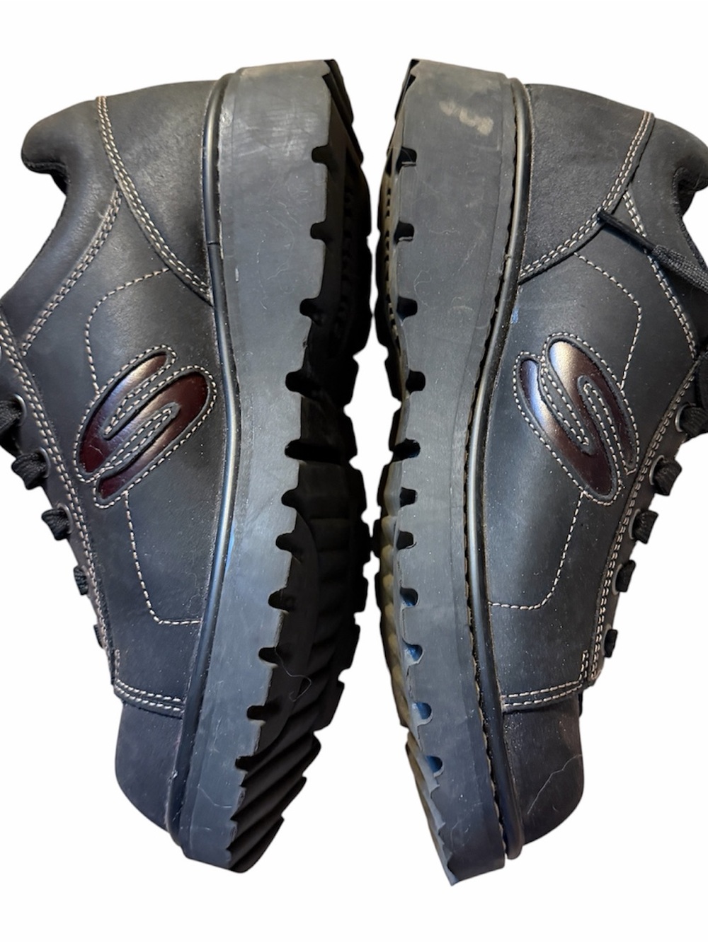 Skechers Women’s Black Lace-Up Casual Shoe - Picture 5 of 6